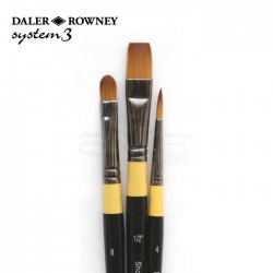 Daler Rowney System 3 Acrylic Fırça Seti 300 - Thumbnail