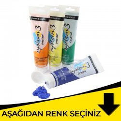 Daler Rowney - Daler Rowney System 3 Akrilik Boya 150ml Sarı Tonlar