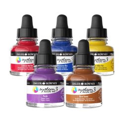 Daler Rowney - Daler Rowney System 3 Akrilik Mürekkep 29.5ml