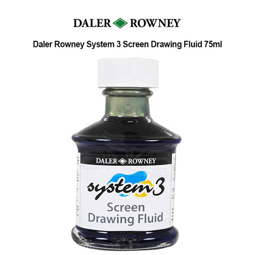 Daler Rowney System 3 Screen Drawing Fluid 75ml