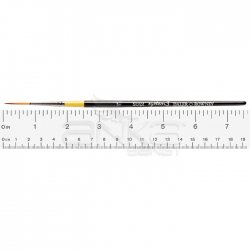 Daler Rowney - Daler Rowney System 3 Seri 50 Script Short Handle Kısa Saplı Çizgi Dal Fırçası No 1 (1)