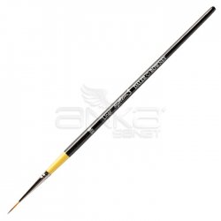 Daler Rowney - Daler Rowney System 3 Seri 51 Liner Short Handle Kısa Saplı Çizgi Dal Fırçası No 10/0 (1)