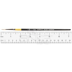 Daler Rowney - Daler Rowney System 3 Seri 51 Liner Short Handle Kısa Saplı Çizgi Dal Fırçası No 10/0