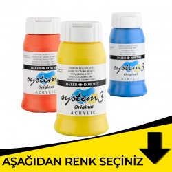 Daler Rowney - Daler Rowney System 3 Akrilik Boya 500ml Sarı Tonlar