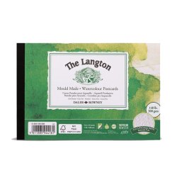 Daler Rowney - Daler Rowney Watercolour Postcards A6 12 Yaprak 300g