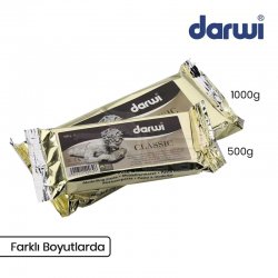 Darwi - Darwi Classic Seramik Hamuru Beyaz