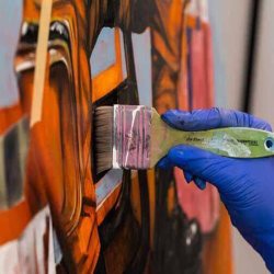 Da Vinci Fit For Hobby Sentetik Düz Uçlu Geniş Yüzey Fırçası Seri 5073 No:50 - Thumbnail