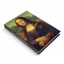Deffter Çizgili Sert Kapak Defter da Vinci - Mona Lisa A5 96 Yaprak - Thumbnail