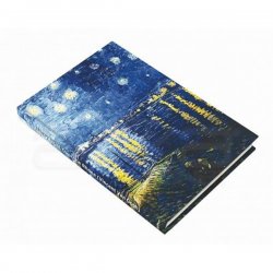 Deffter - Deffter Çizgili Sert Kapak Defter Van Gogh-2 A5 96 Yaprak (1)