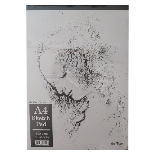 Deffter da Vinci Seri Sketch Pad 140g 50 Yaprak A4