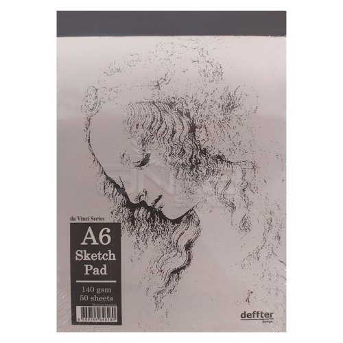 Deffter da Vinci Seri Sketch Pad 140g 50 Yaprak A6