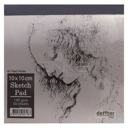 Deffter - Deffter da Vinci Seri Sketch Pad 140g 50 Yaprak (1)