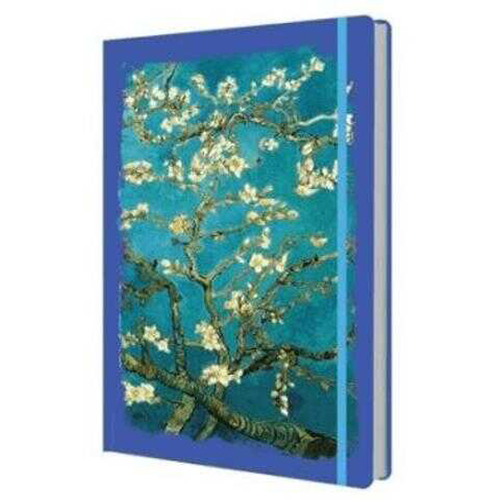 Deffter Lastikli Defter A5 Çizgili Almond Blossom
