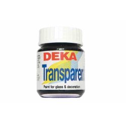 Deka - Deka Transparent Cam Boyası 25ml Farblos 02