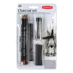 Derwent Charcoal Pencils Füzen Seti - Thumbnail