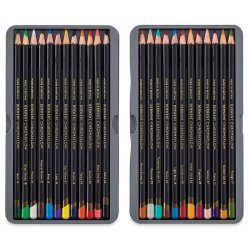 Derwent - Derwent Chromaflow Kuru Boya Kalem Seti Metal Kutu 24lü (1)