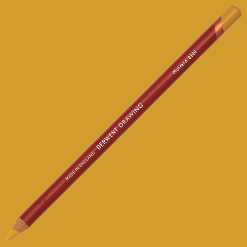 Derwent Drawing Pencil Renkli Çizim Kalemi 0300 Mustard