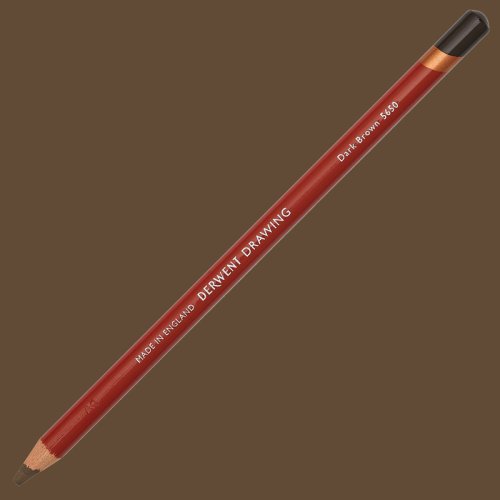 Derwent Drawing Pencil Renkli Çizim Kalemi 5650 Dark Brown