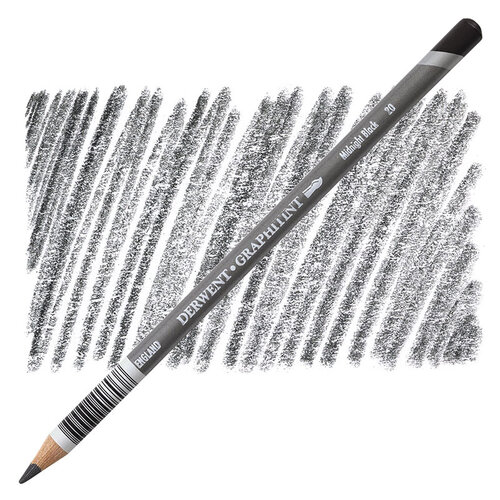Derwent Graphitint Sulandırılabilen Renkli Grafit Kalem -Midnight Black - Midnight Black