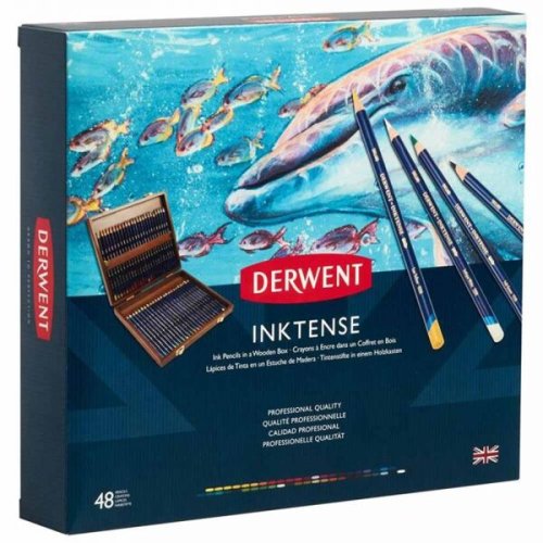 Derwent Inktense 48li Sulu Boya Kalem Seti DW2300151