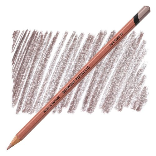 Derwent Metallic Pencil 19 Pink Gold - 