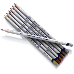 Derwent - Derwent Metallic Pencil Sulu Boya Kalemi (1)