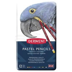 Derwent - Derwent Pastel Pencils Pastel Kalemi 12li Set 32991 (1)