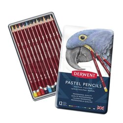 Derwent Pastel Pencils Pastel Kalemi 12li Set 32991 - Thumbnail