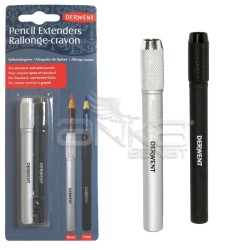 Derwent - Derwent Pencil Extenders Kalem Uzatıcısı Seti 2li