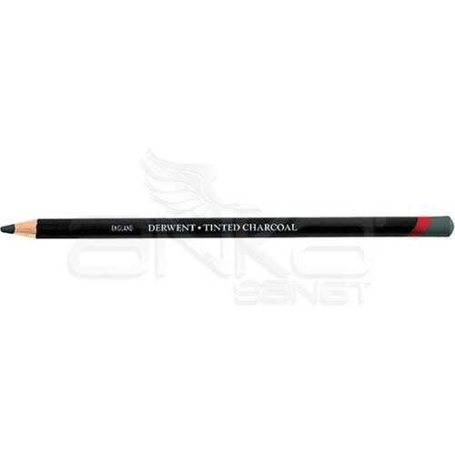 Derwent Tinted Charcoal Sulandırılabilen Renkli Füzen Kalem TC11 Mountain Blue - TC11 Mountain Blue