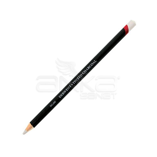 Derwent Tinted Charcoal Sulandırılabilen Renkli Füzen Kalem TC21 White - TC21 White