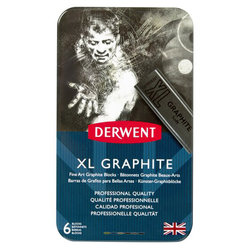 Derwent XL Graphite 6lı Grafit Set - Thumbnail