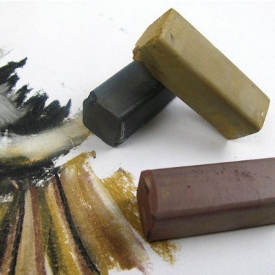 Derwent XL Charcoal Blocks Kalın Füzen