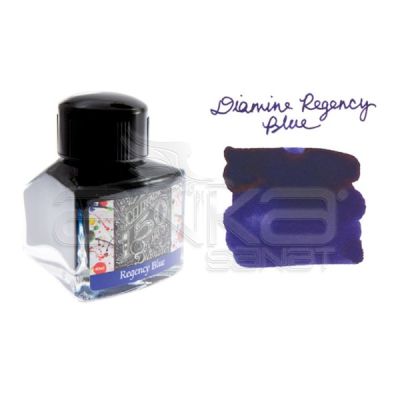 Diamine Dolma Kalem Mürekkebi Regency Blue 40ml - Regency Blue