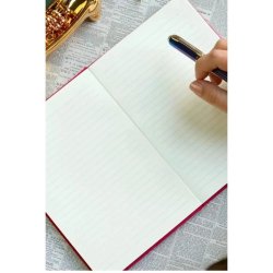 Victoria's Journals - Victorias Journals Diamont Sert Kapak Defter 100g A5 80 Yaprak Pırıltılı Bronz (1)