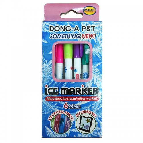 Dong-a Ice Marker Buz Görünümlü Keçeli Kalem 6lı