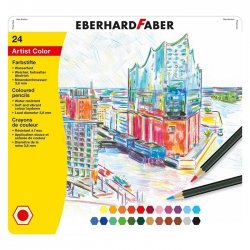 Eberhard Faber Artist Color Kuru Boya Kalem Seti 24lü 516124 - Thumbnail