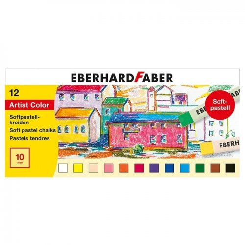Eberhard Faber Artist Color Soft Pastel Seti 12li 522512