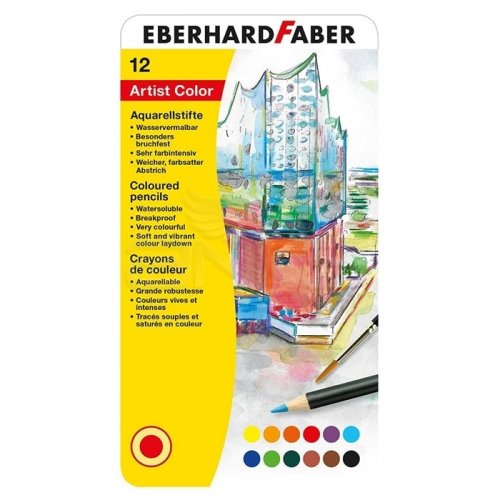 Eberhard Faber Artist Color Sulu Boya Kalem Seti 12li 516013
