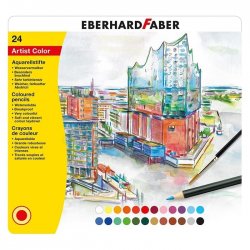 Eberhard Faber Artist Color Sulu Boya Kalem Seti 24lü 516025 - Thumbnail
