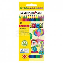 Eberhard Faber - Eberhard Faber Colori Kuru Boya Kalem Seti 12li 3mm 514814