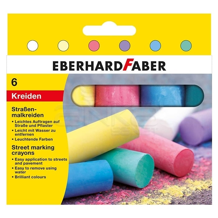 Eberhard Faber Street Marking Crayons Sokak İşaretleme Tebeşiri 526506