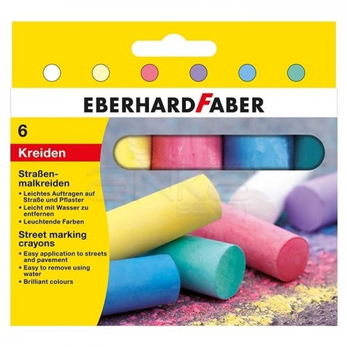 Eberhard Faber Street Marking Crayons Sokak İşaretleme Tebeşiri 526506