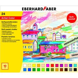 Eberhard Faber - Eberhard Faber Soft Pastel Boya Seti 24 Renk