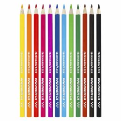 Eberhard Faber - Eberhard Faber Winner Üçgen Gövde Boya Kalemi 12 Renk 3mm Tam Boy (1)
