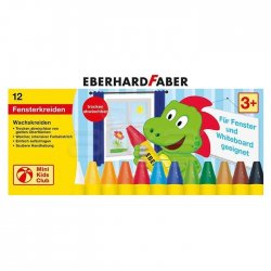 Eberhard Faber Wax Crayons Cama Yazan Pastel Boya 12li 524112 - Thumbnail