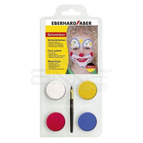 Eberhard Faber Yüz Boyası 4 Renk 579010