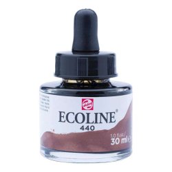 Talens - Talens Ecoline 30ml 440 Sepia Deep