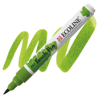 Talens Ecoline Brush Pen Bronze Green - Bronze Green