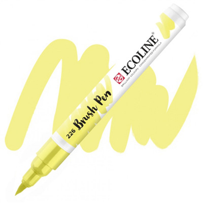 Talens Ecoline Brush Pen Pastel Yellow